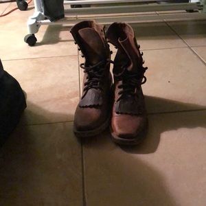 Lace up boots